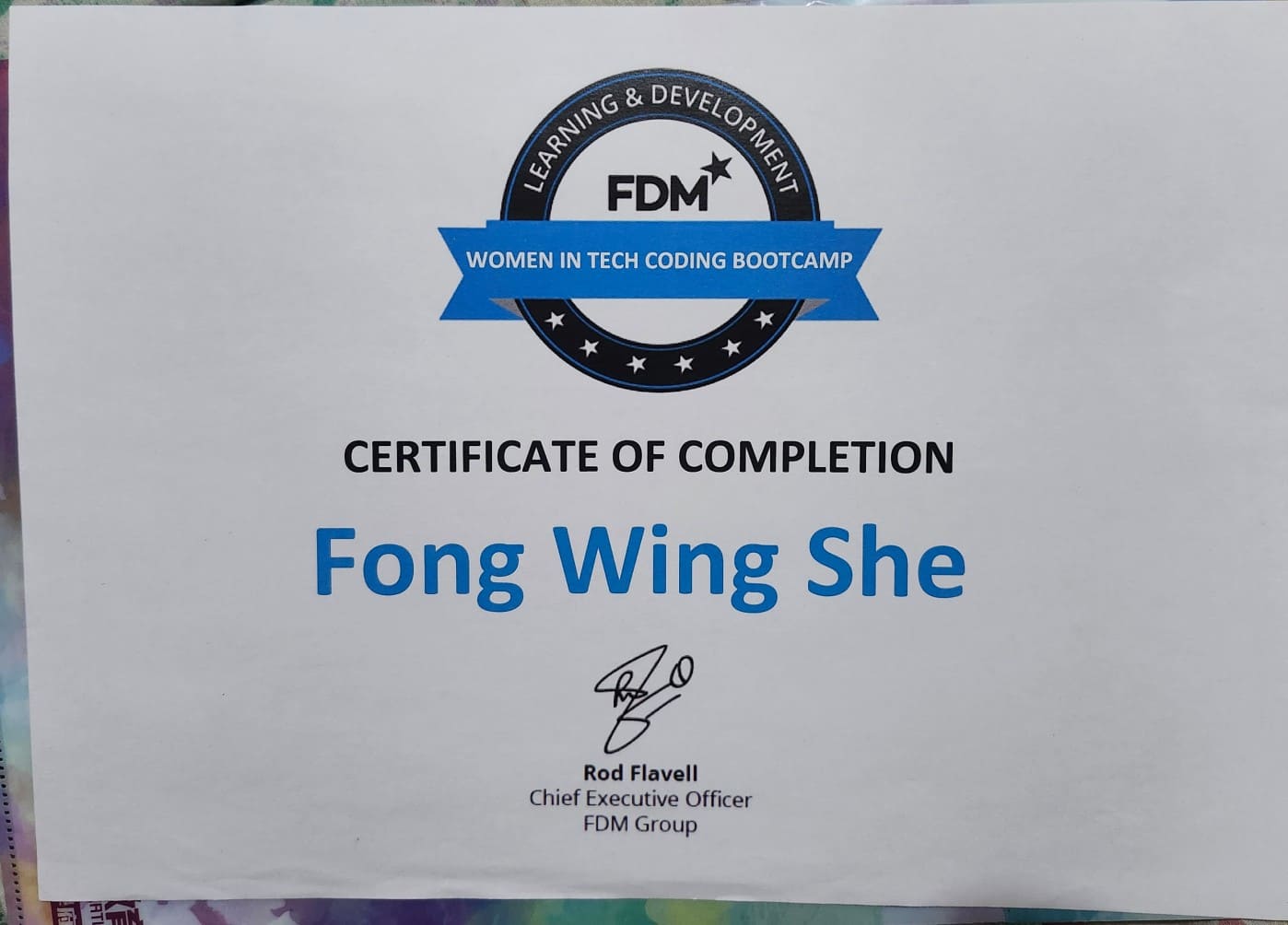 FDM Bootcamp Group Photo